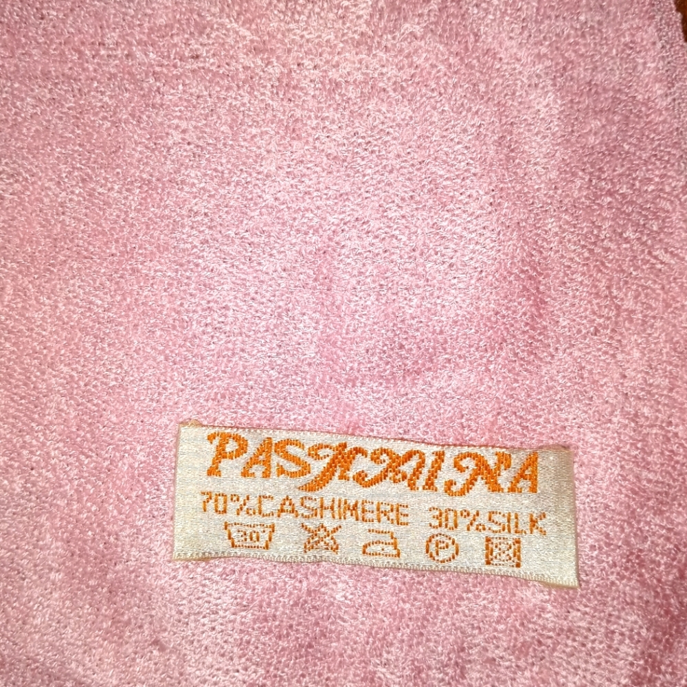 Pink Pashmina Scarf
